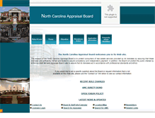 Tablet Screenshot of ncappraisalboard.org